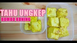 (RECIPE) BIKIN STOK KULKAS LAGI YUK,TAHU UNGKEP BUMBU KUNING - Durasi: 6.01. 