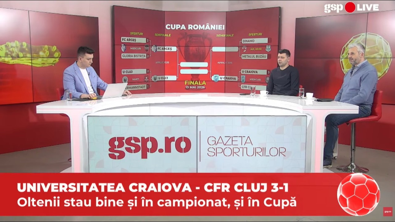 Anunță că pleacă de la Craiova + Prima semifinală din Cupă + Decizie în cazul Keita | GSP Live