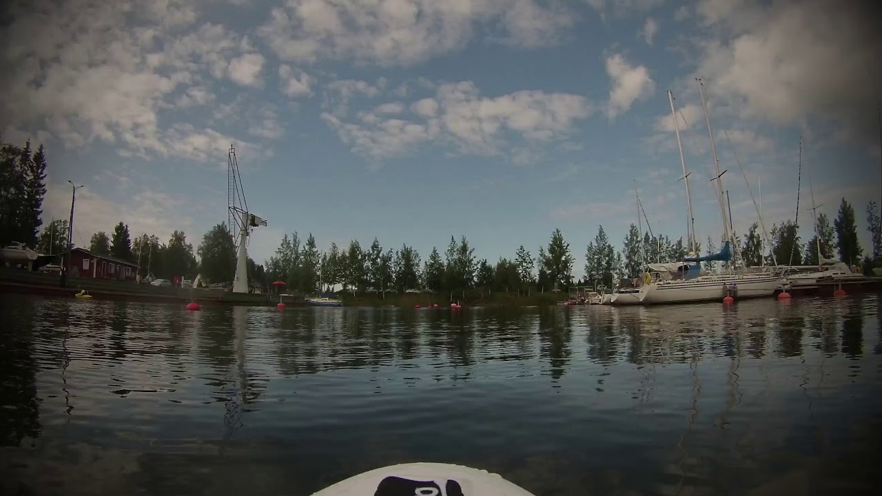DIY GoPro mount test on Red Paddle Voyager SUP board YouTube