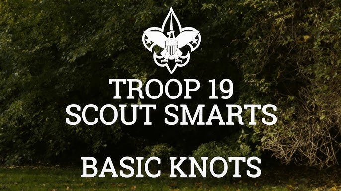 How to tie 10 essential Scouting knots