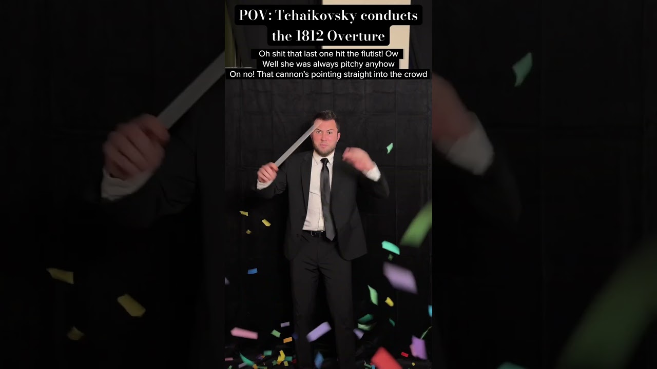 POV: Tchaikovsky conducts the 1812 Overture 