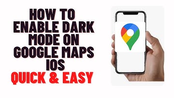 how to enable dark mode on google maps ios