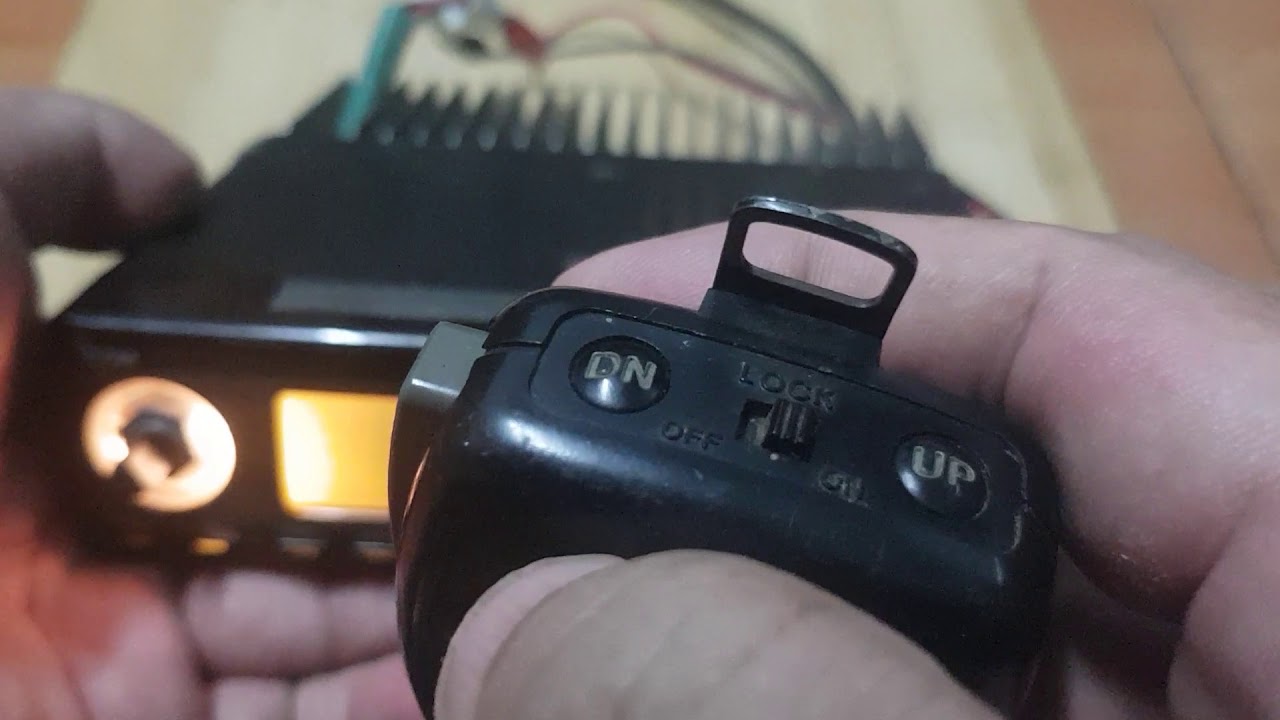 วิธีล็อคเครื่อง Icom ic 229E