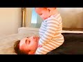 Funny Time With Cute Baby and Daddy - Funny Baby Videos