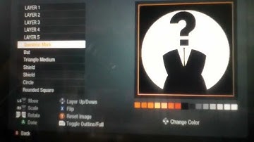 [B.O EMBLEM] Anonymous Logo Tutorial