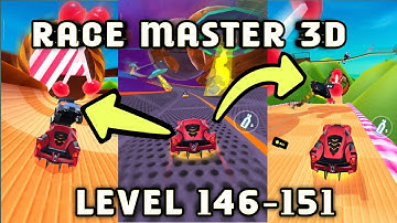 Race Master 3d | Car Racing Game | Level 146-151 | Walkthrough Gameplay Android-ios