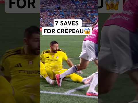 My oh my Maxime Crépeau😱🧤// MLS All\u002DStar Game pres. by @Chime