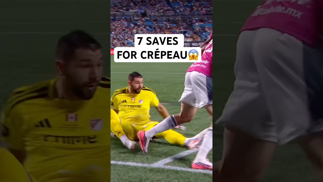 My oh my Maxime Crépeau😱🧤// MLS All-Star Game pres. by @Chime