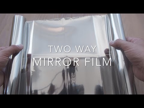 Video: Mirror Film: Self-adhesive Film Instead Of A Mirror And Tint Sunscreen Film On Glass, Architectural Gold Film And Other Types