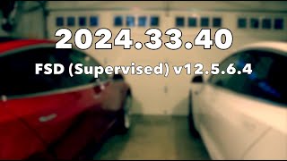 Tesla Software Update 2024.33.40 | FSD v12.5.6.4 | HW/AI 4