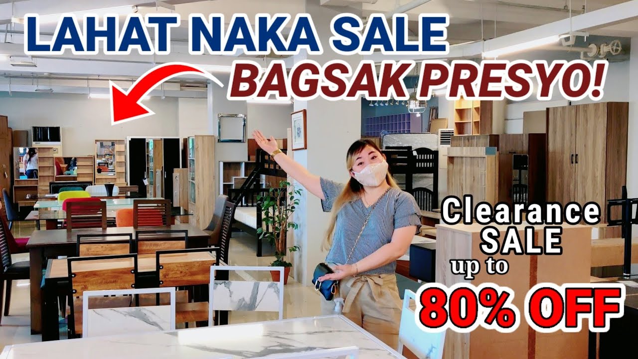 FURNITURE CLEARANCE SALE | Bagsak Presyo Na! (Bed, Sofa, Dining Set, Cabinet, TV Rack, Chair & MORE)