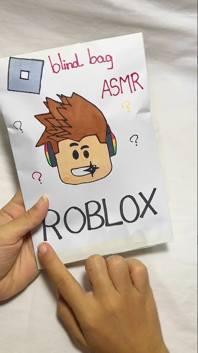 Roblox skincare baddies Blind bag Paper 💅 ASMR 💖 satisfying opening blind  box / Handmade