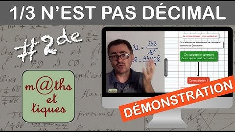 DEMONSTRATION : 1/3 n