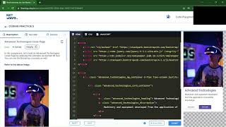 Advanced Technologies Cover Page | Bootstrap | Coding Practice 5 | NxtWave | ccbp 4.o