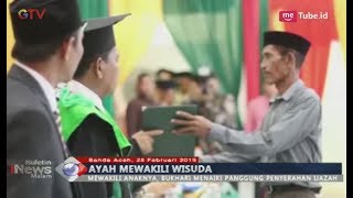 VIRAL! Momen Ayah Gantikan Sang Anak Wisuda yang Meninggal Usai Sidang - BIM 28/02