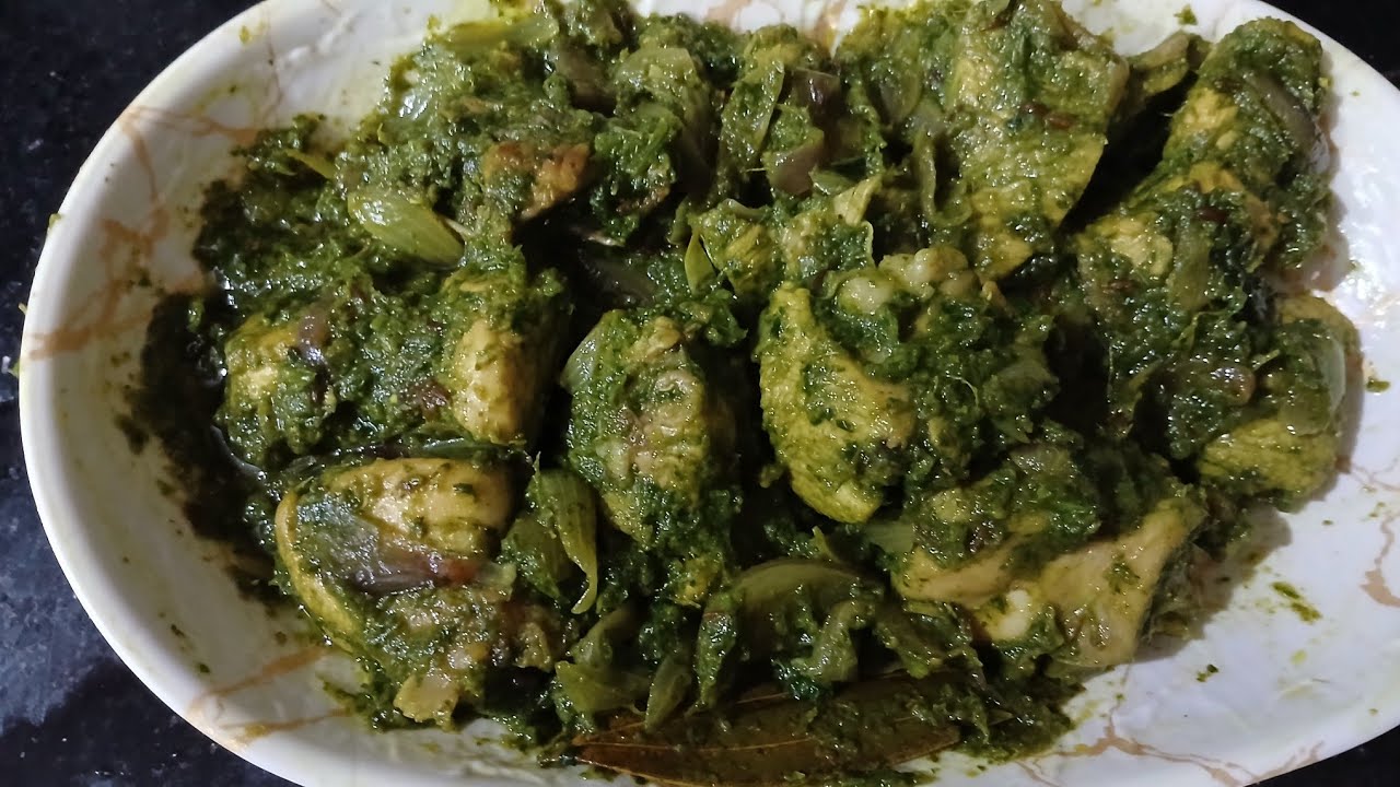 Chicken Fry With Green Masala In Telugu | GS Ruculu and Vlogs. 
