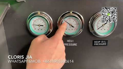 NEW SYSTEM!! CR3000A-708 common rail test bench HEUI injector testing