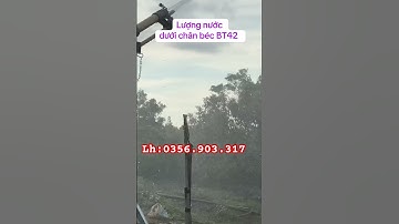 Lượng nước dưới chân béc BT42 - ren 60 đồng.