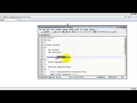 PHP Tutorial in Hindi Urdu 89 PHP OOP Constructor 2 3