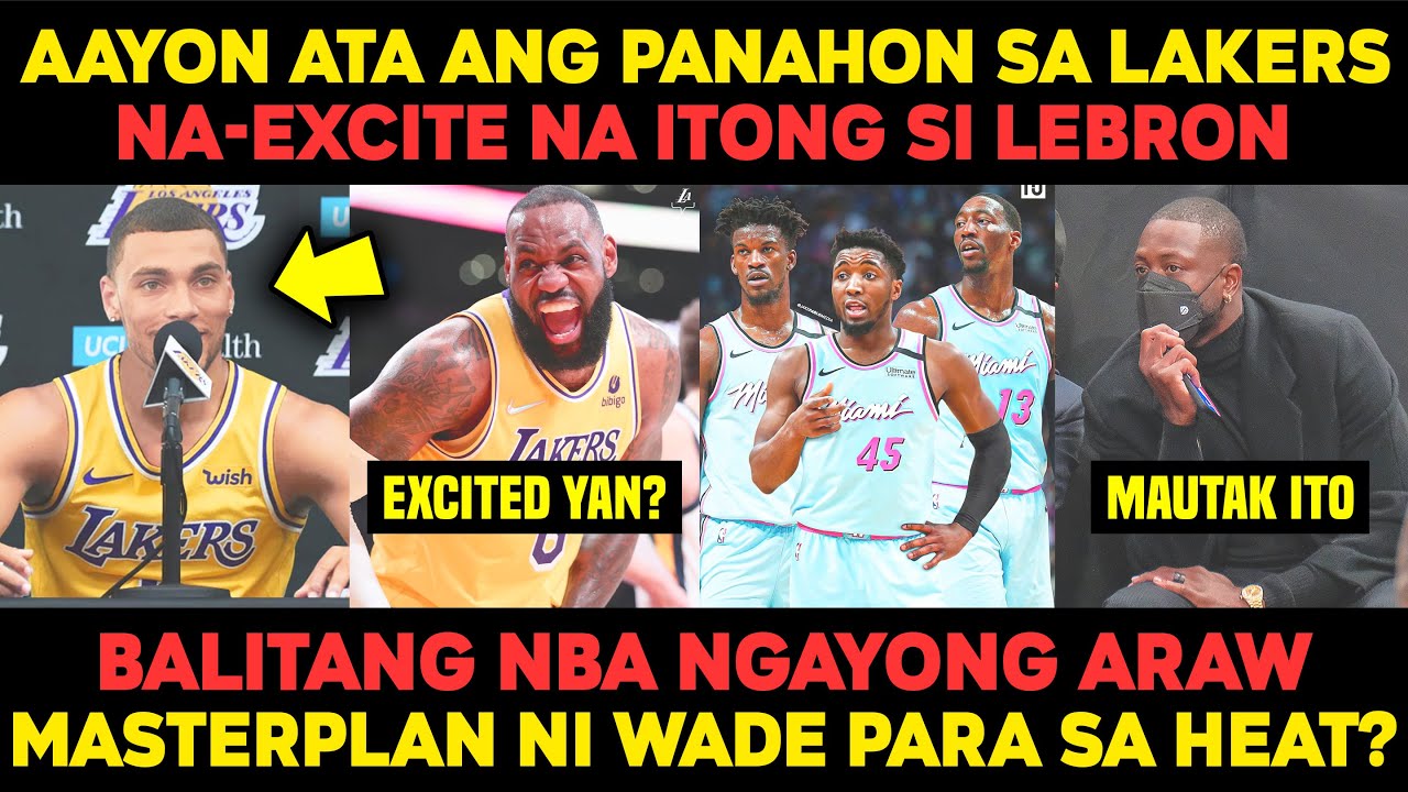 Lakers Su-Swertihin Pa Yata Ngayong Off-Season! Wade Dadalin Si Mitchell Sa Heat! LeBron Excited Na!