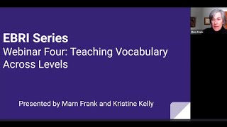 EBRI Webinar Series – 4 of 6 (3/17/23)