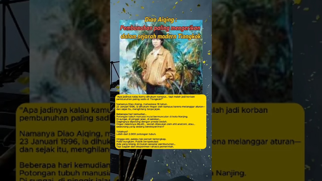 Kasus kematian misterius yang menggemparkan Tiongkok!!! 