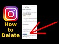 How to Delete Instagram Account Permanently 2023