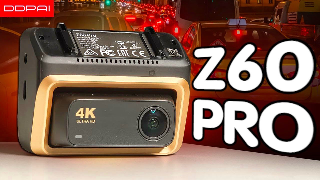 DDPAI Z60 Pro: Лучший видеорегистратор 2025? (Подробный обзор и тест ночной съемки) 🔥
