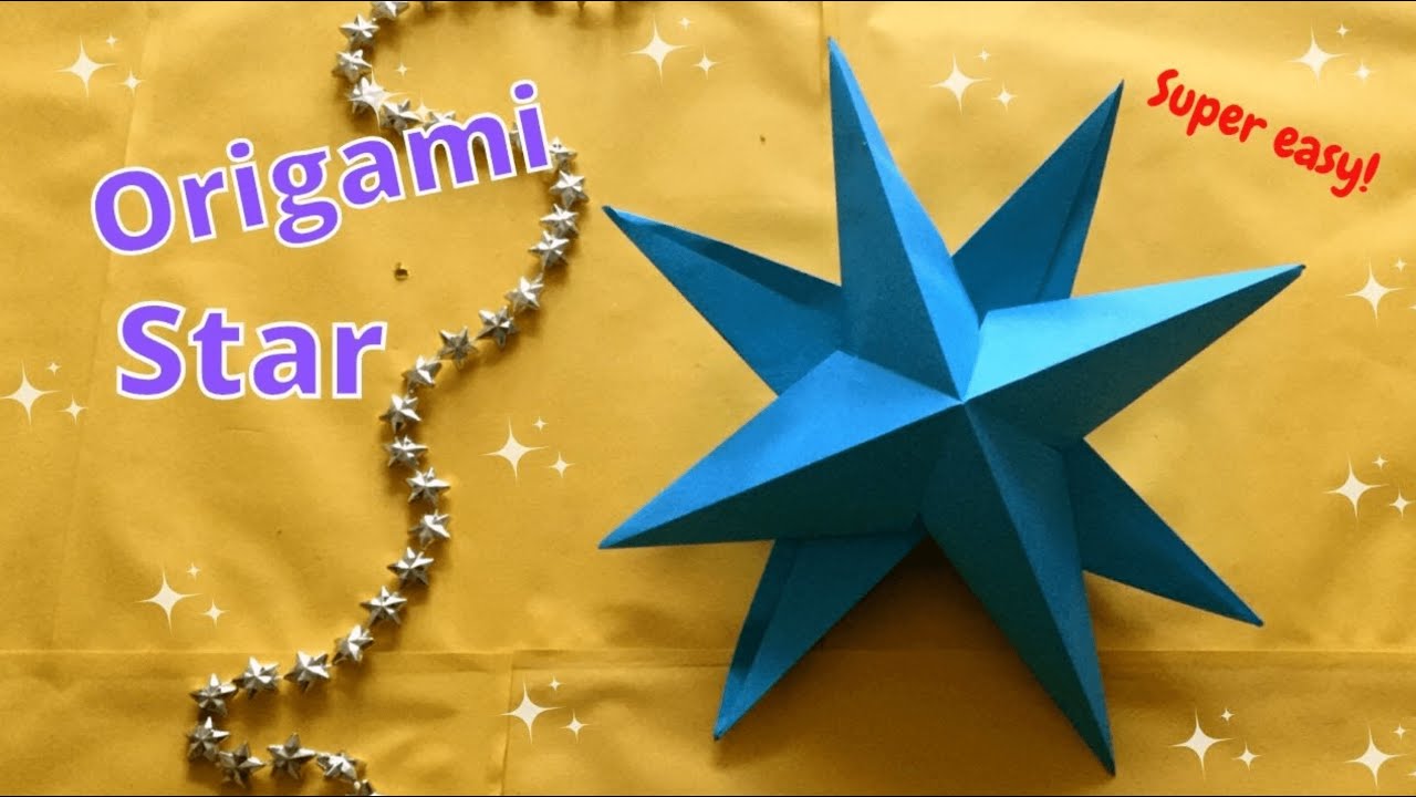JAK ZROBIĆ GWIAZDA Z PAPIERU ★ Jak zrobić ? | Super Easy Paper Star