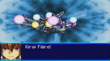 Super Robot Wars J - Freedom Gundam METEOR Attacks