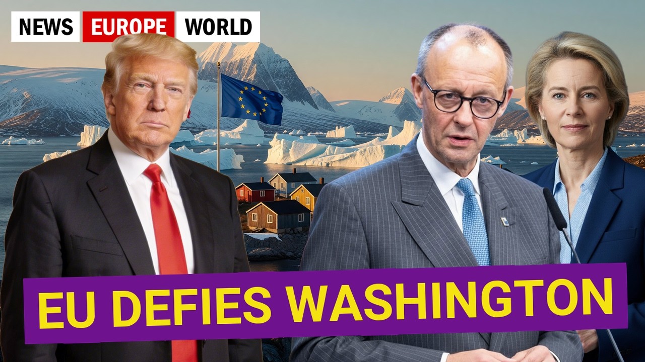 Von der Leyen DEFIES Washington in Greenland. 200 million lands now.