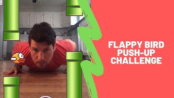 Flappy Bird Push-Up Challenge! with Mr. Bradley