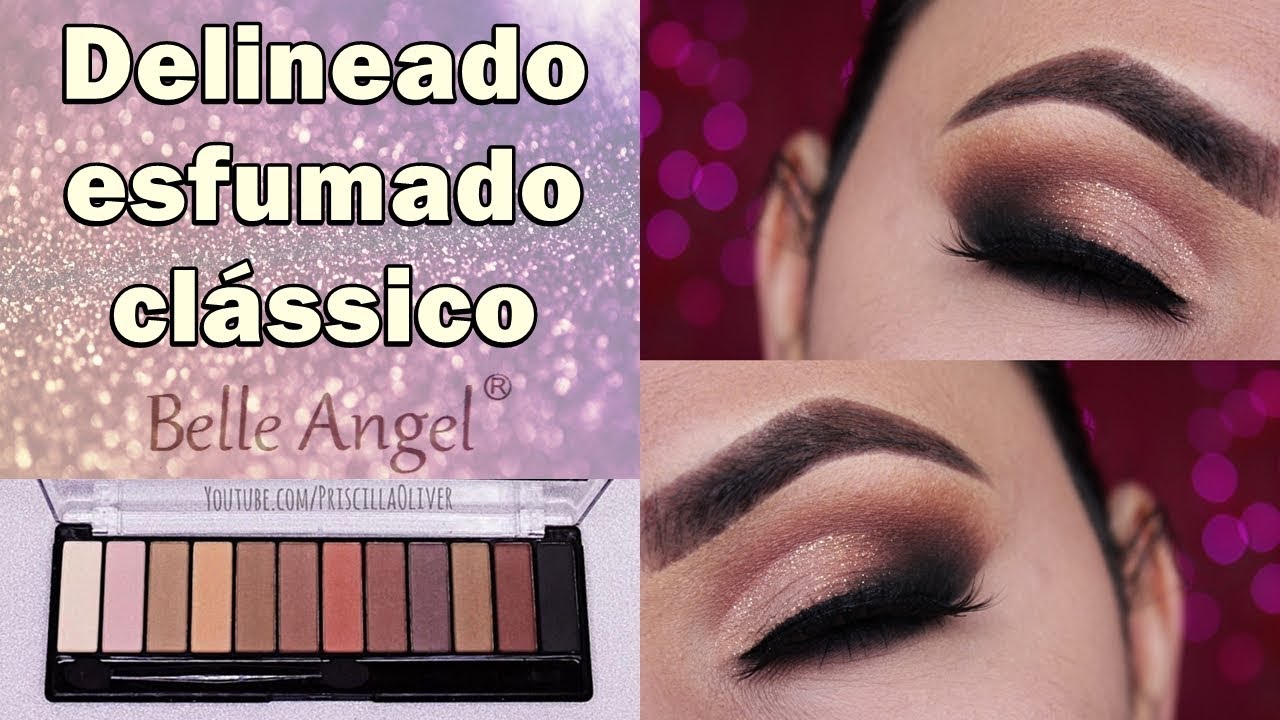 ✨Delineado esfumado clássico - Belle Angel