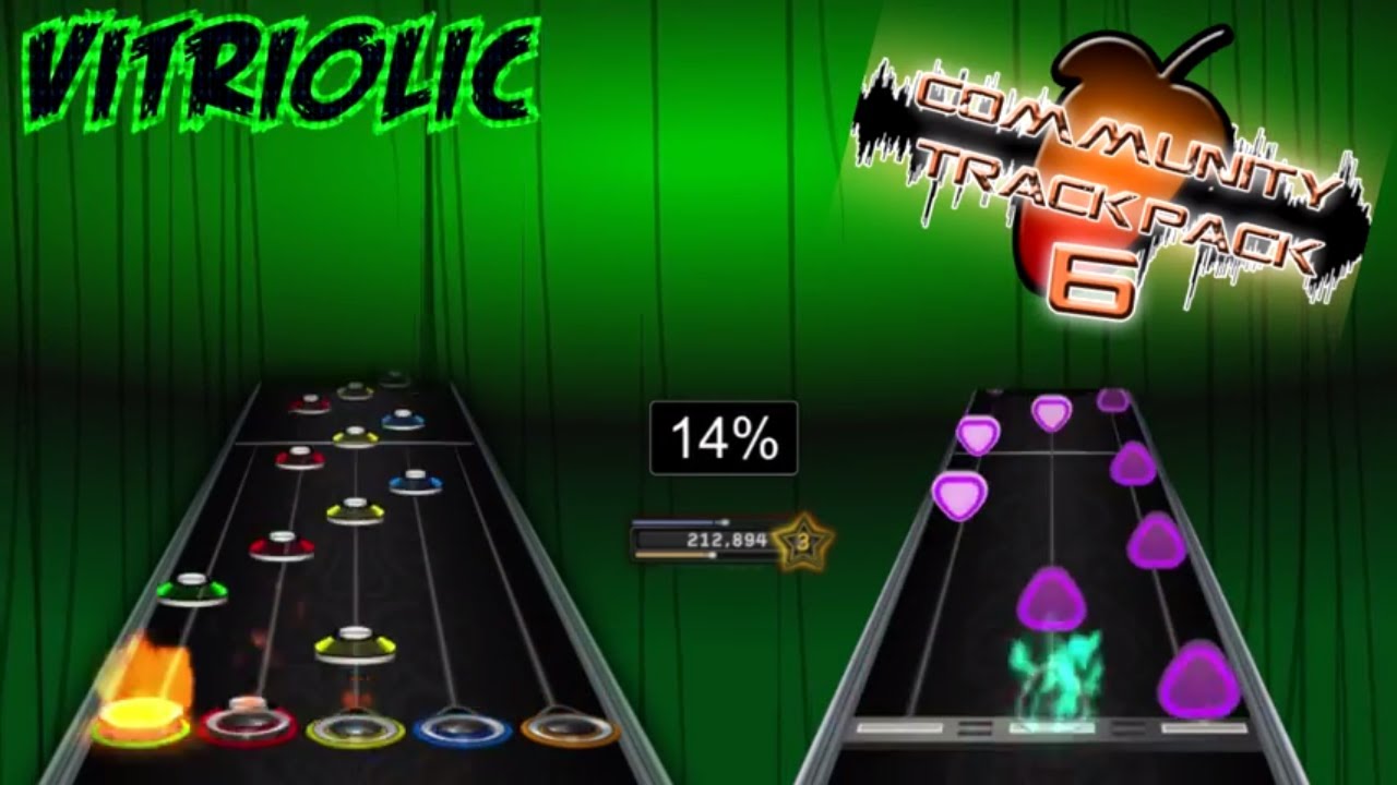 [CTP6] Vitriolic A Clone Hero Live/Clone Hero Custom Song YouTube