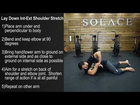 Lay Down Int Ext Shoulder Stretch