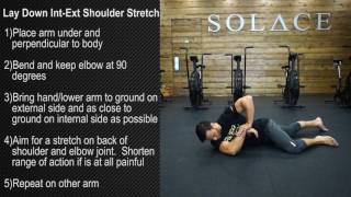 Lay Down Int Ext Shoulder Stretch