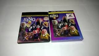 Sing 2 4K UltraHD Blu-Ray & Target-Exclusive Blu-Ray Unboxing