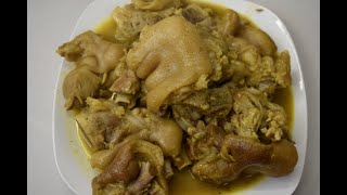 How to Cook Pig feet (kapuvae Puaa) | Cooking with Rona and Family | #Polytubers | Polyfood