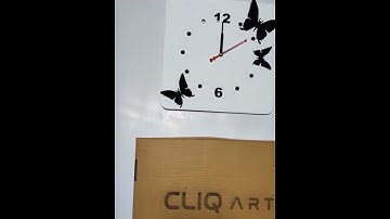 CUSTOMIZED WALL CLOCK I ACRYLIC WALL CLOCK I UNBOXING