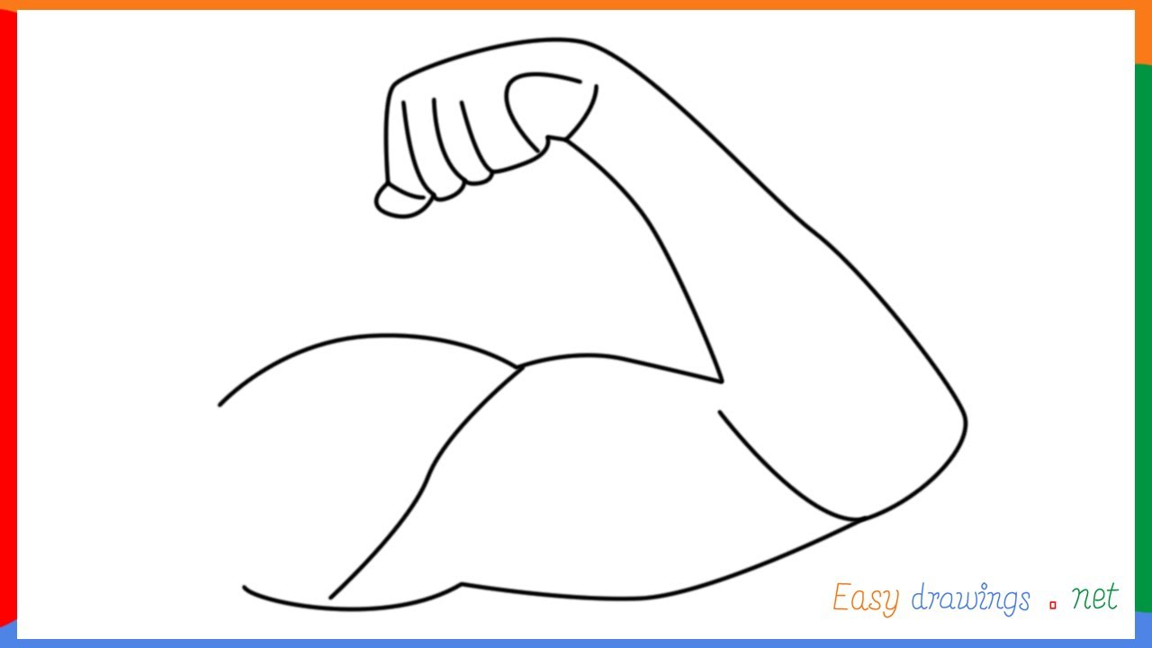 How to draw Arms step by step for beginners - YouTube