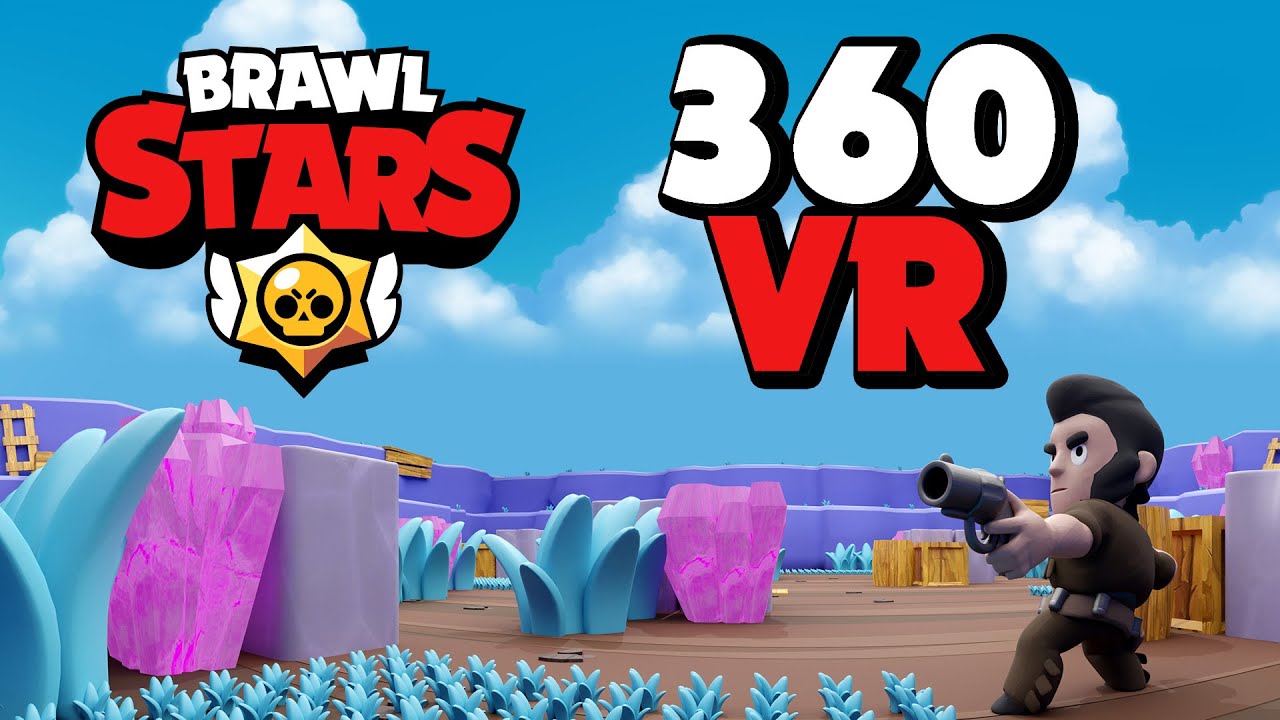BRAWL STARS EM 360° REALIDADE VIRTUAL!! 