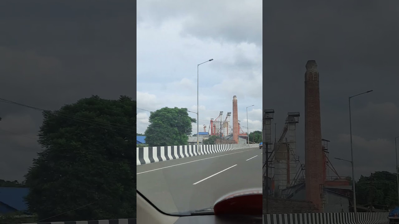 Passing the chimney.