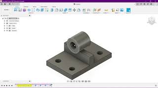 Fusion 360 :Engineering Graphics and Design // Bsasic Modelling