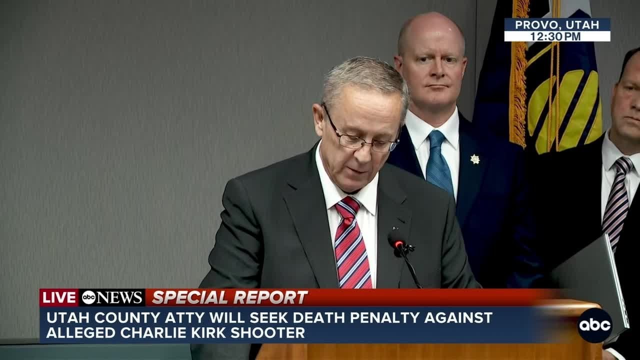 Utah County Attorney announces he is seeking the death penalty in ...
