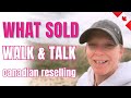 What Sold, Let's Walk & Talk, Reselling In Canada, Poshmark Canada & eBay