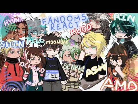 FANDOMS REACT TO EACHOTHER 2X Speed Introduction 