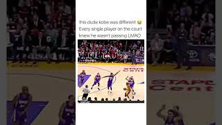 Kobe Gets Guarded By 5 Defenders Refuses To Pass And Shoots Over All Of Them