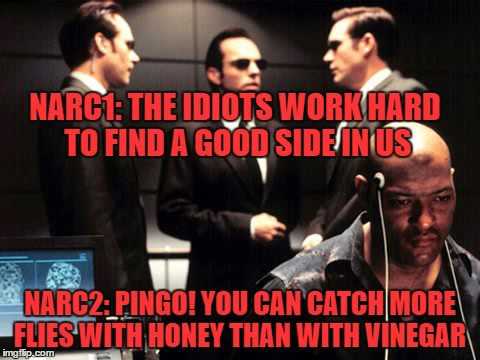 Target Misconception "Narc's Good Side"