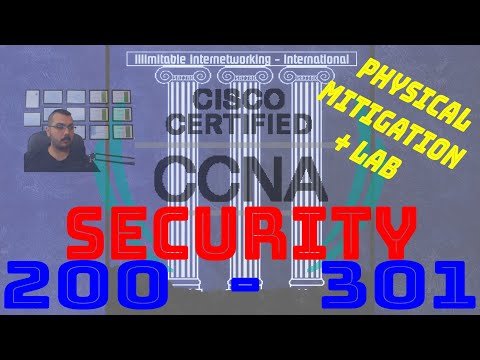 59 - CCNA 200-301 - Chapter5: Security Fundamentals - Security Programs - Physical Mitigation