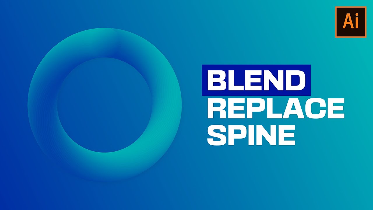 Tutorial membuat Membuat 3D shape Gradient menggunakan Blend Replace ...